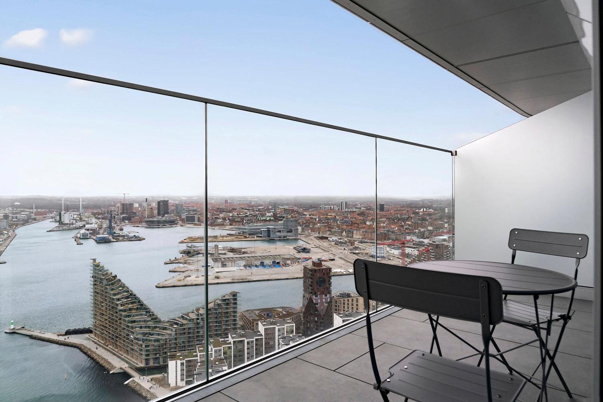 Appartamento Penthouse Paradise On 39Th Floor Århus Esterno foto