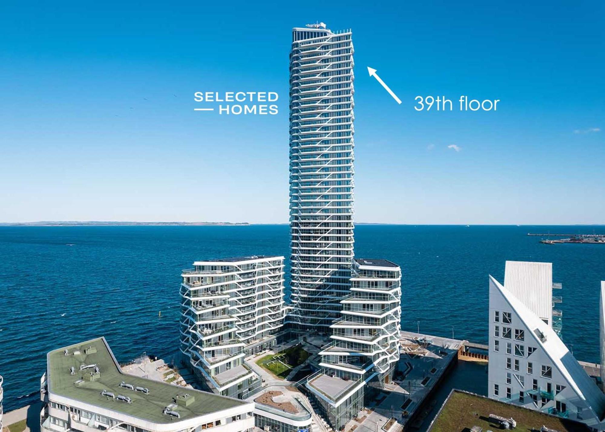 Appartamento Penthouse Paradise On 39Th Floor Århus Esterno foto